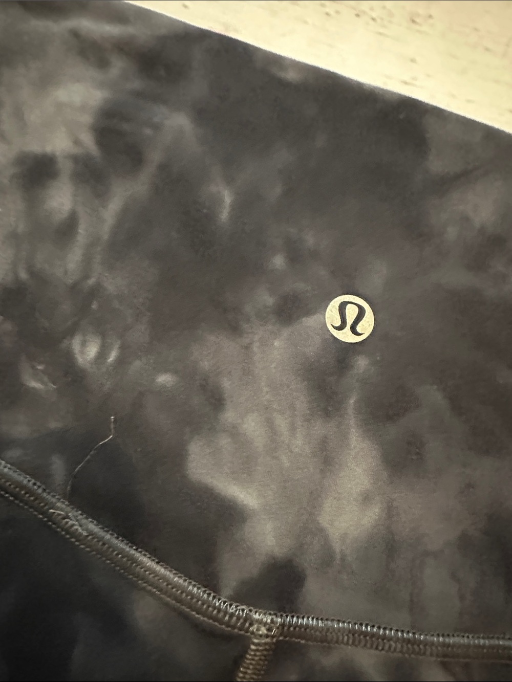 lululemon athletica Black Tie-Dye High-Rise Bike Shorts - Picture 2 of 6